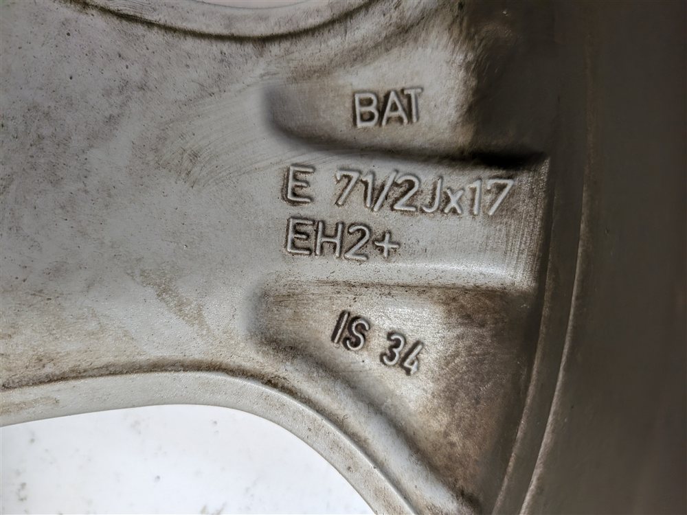 Thumbnail 8: 2012-2015 BMW X1 (E84) 17x7.5 ALUMINUM ALLOY 5-SPOKE WHEEL RIM (SILVER)