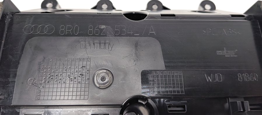 Thumbnail 11: 2013 AUDI Q5 (B8 8R) FRONT CENTER CONSOLE HEATED COOLED CUP HOLDER CUPHOLDER