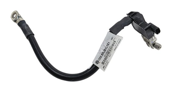 Thumbnail 4: 2013 AUDI Q5 (B8 8R) 3.0L NEGATIVE GROUND BATTERY CABLE w/ IBS MONITOR SENSOR