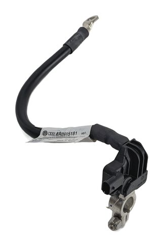 Thumbnail 6: 2013 AUDI Q5 (B8 8R) 3.0L NEGATIVE GROUND BATTERY CABLE w/ IBS MONITOR SENSOR