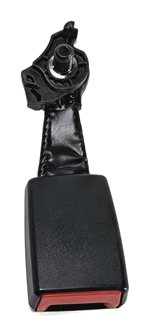 Thumbnail 3: 2013 AUDI Q5 B8 8R REAR LEFT CENTER RIGHT SEATBELT BUCKLE RECEIVER SET/3 (BLACK)