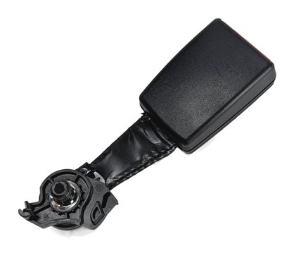 Thumbnail 4: 2013 AUDI Q5 B8 8R REAR LEFT CENTER RIGHT SEATBELT BUCKLE RECEIVER SET/3 (BLACK)