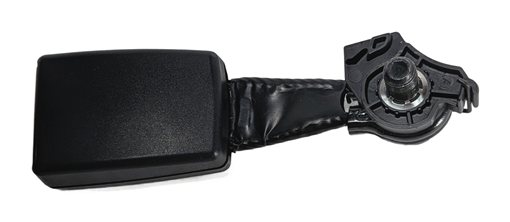Thumbnail 5: 2013 AUDI Q5 B8 8R REAR LEFT CENTER RIGHT SEATBELT BUCKLE RECEIVER SET/3 (BLACK)