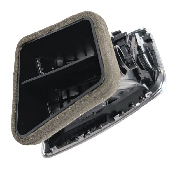 Thumbnail 7: 2013 AUDI Q5 (B8 8R) FRONT LEFT DRIVER DASH HEAT AIR AC VENT GRILLE (Black)