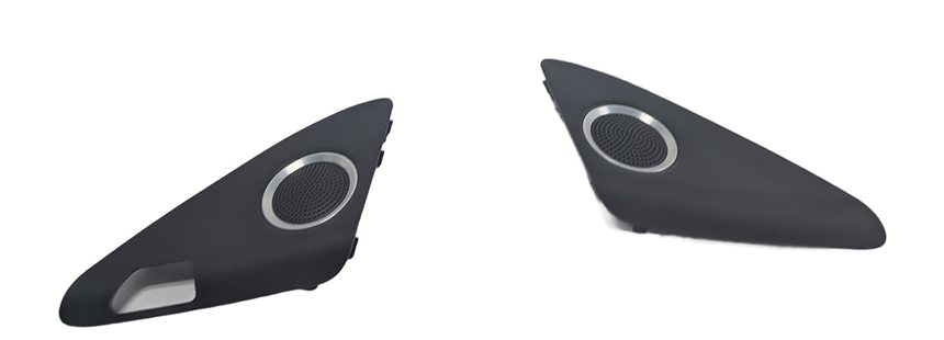 2013 AUDI Q5 B8 8R FRONT DOOR BANG & OLUFSEN TWEETER SPEAKER GRILLE COVER SET/2