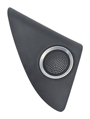 Thumbnail 4: 2013 AUDI Q5 B8 8R FRONT DOOR BANG & OLUFSEN TWEETER SPEAKER GRILLE COVER SET/2