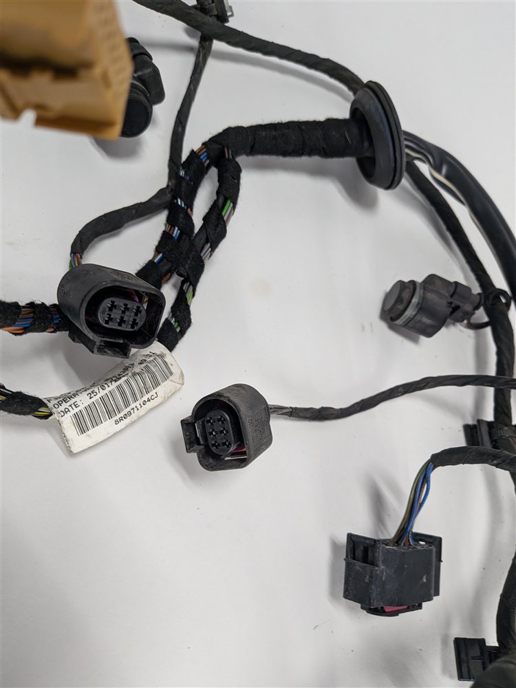 Thumbnail 6: 2013 AUDI Q5 (B8 8R) REAR PARK ASSIST PDC SENSORS SET/4 w/ WIRE HARNESS (Silver)