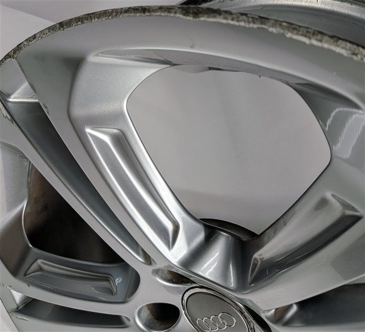 Thumbnail 12: 09-17 AUDI Q5 B8 8R 20x8.5 ALUMINUM ALLOY 5-DOUBLE SPOKE WHEEL RIM SET/4 SILVER