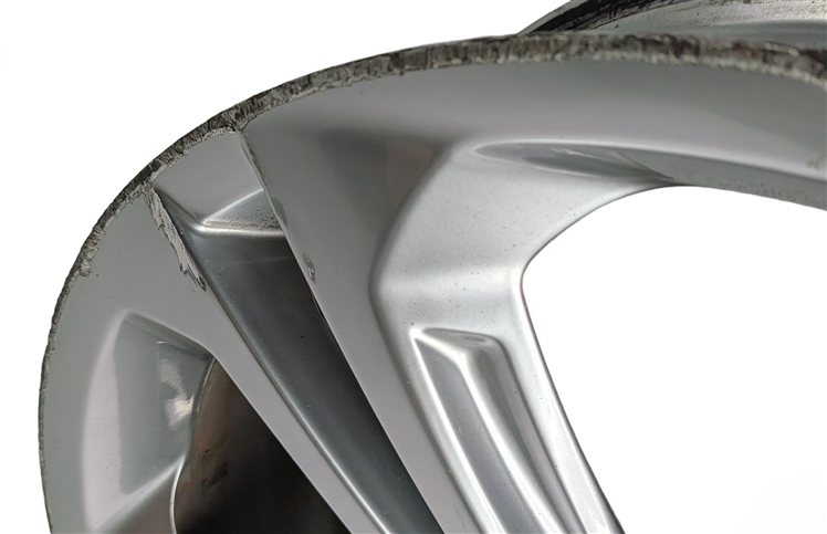Thumbnail 13: 09-17 AUDI Q5 B8 8R 20x8.5 ALUMINUM ALLOY 5-DOUBLE SPOKE WHEEL RIM SET/4 SILVER