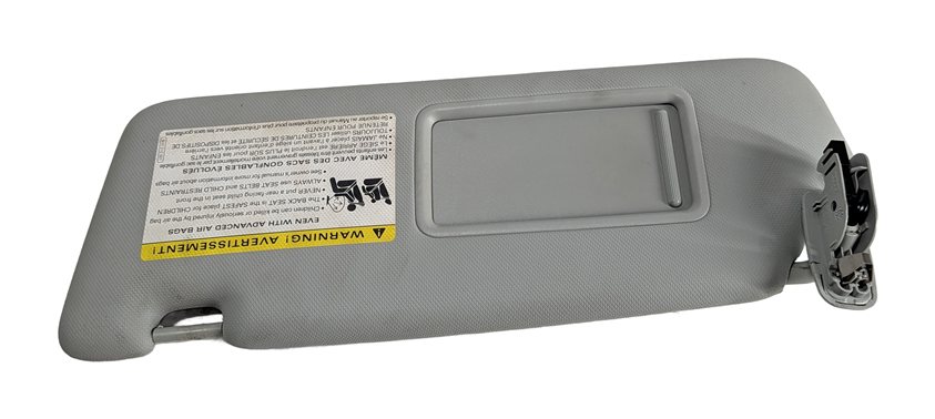 Thumbnail 3: 2013-2016 AUDI Q5 SQ5 (B8 8R) FRONT LEFT & RIGHT SUNVISOR SUN SHADE SET(Gray)