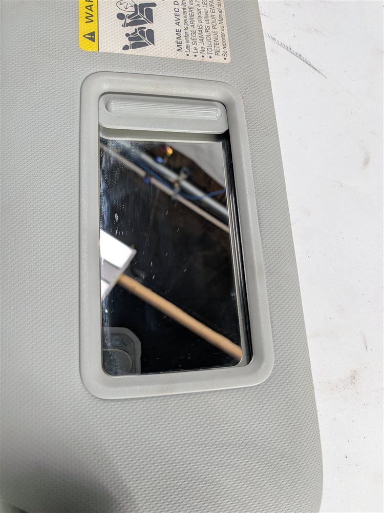 Thumbnail 7: 2013-2016 AUDI Q5 SQ5 (B8 8R) FRONT LEFT & RIGHT SUNVISOR SUN SHADE SET(Gray)