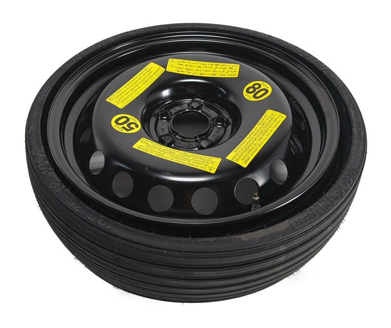 Thumbnail 2: 2009-2017 AUDI Q5 (B8 8R) 18x6 COLLAPSIBLE SPARE TIRE WHEEL RIM