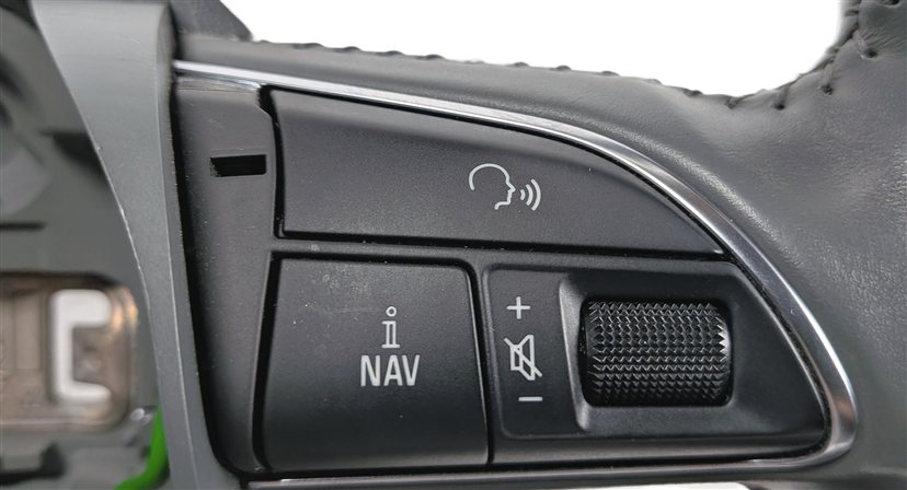 Thumbnail 8: 13-17 AUDI Q5 SQ5 A4 S4 ALLROAD (B8 8R 8K) LEATHER 4 SPOKE STEERING WHEEL (Gray)