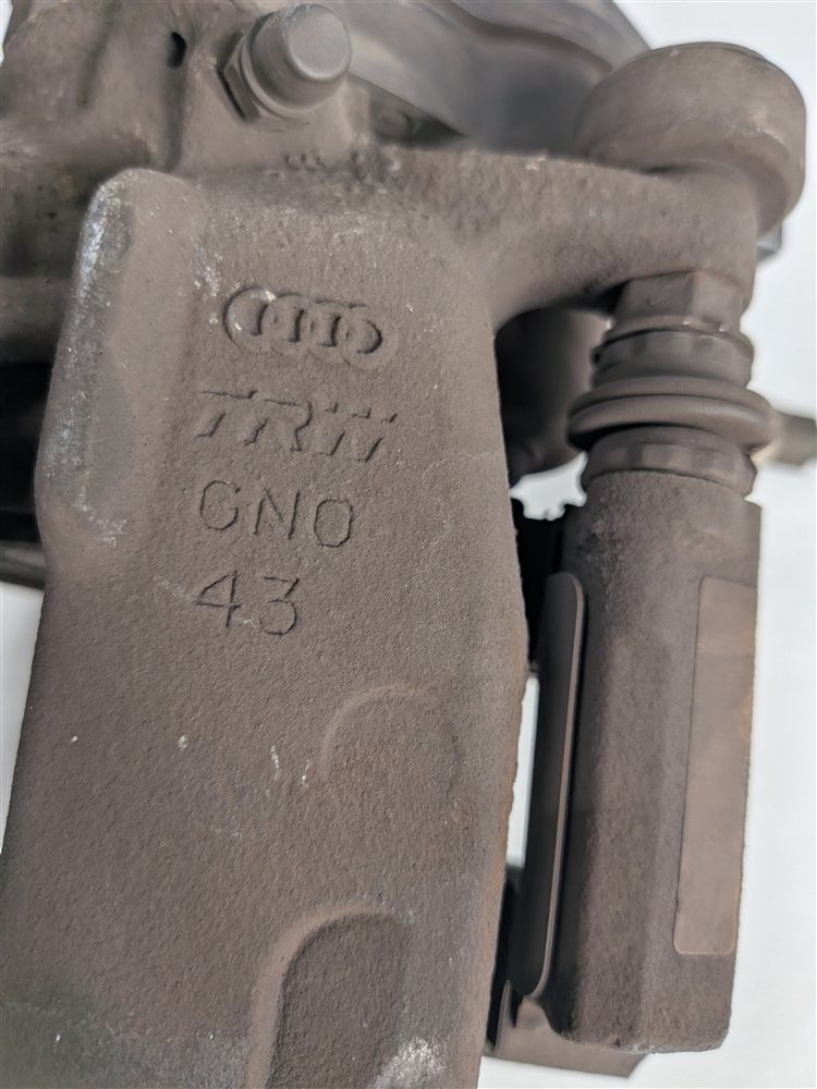 Thumbnail 7: 13-17 AUDI Q5 (B8 8R) REAR LEFT RIGHT BRAKE CALIPER ACTUATOR SET (12.99" ROTOR)