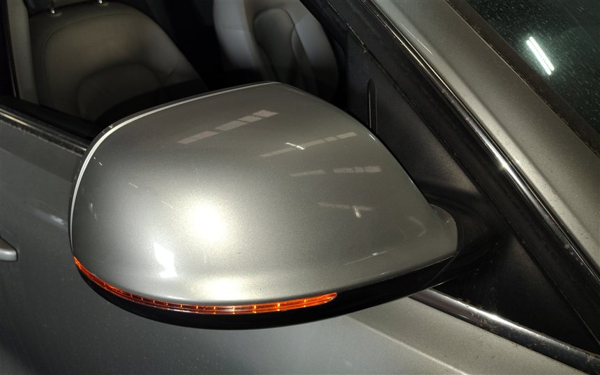 Thumbnail 2: 09-14 AUDI Q5 B8 8R RIGHT PFOLD HEAT MEM AUTODIM BLIND SPOT DOOR MIRROR(Silver)
