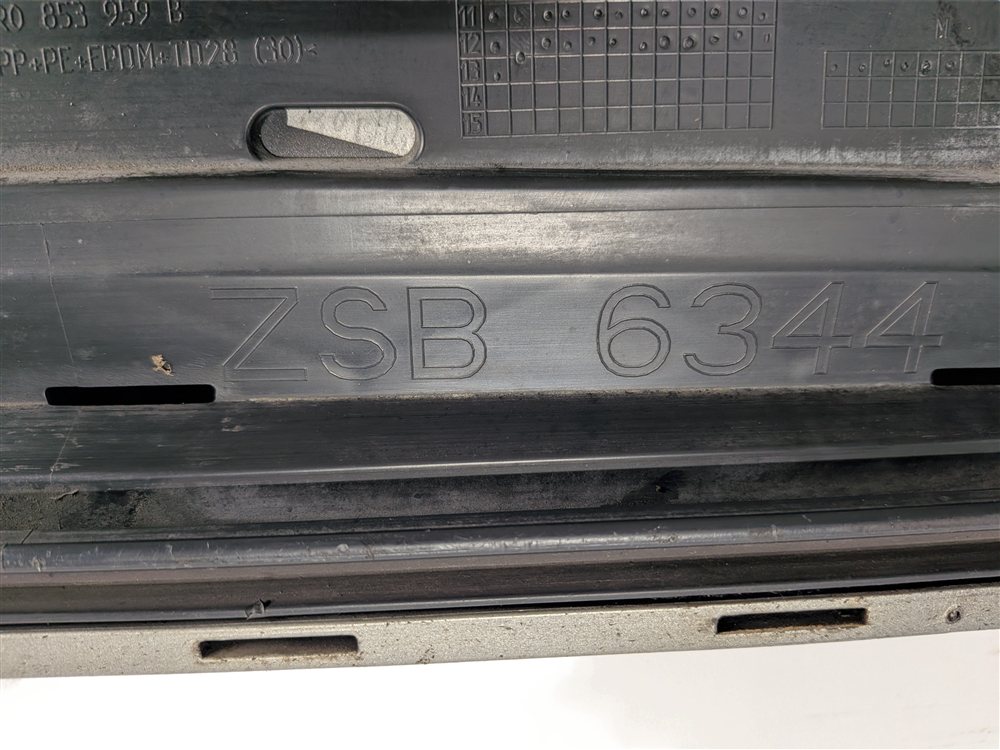 Thumbnail 6: 2013 AUDI Q5 (B8 8R) FRONT LEFT DRIVER LOWER DOOR MOLDING TRIM S-LINE (Silver)