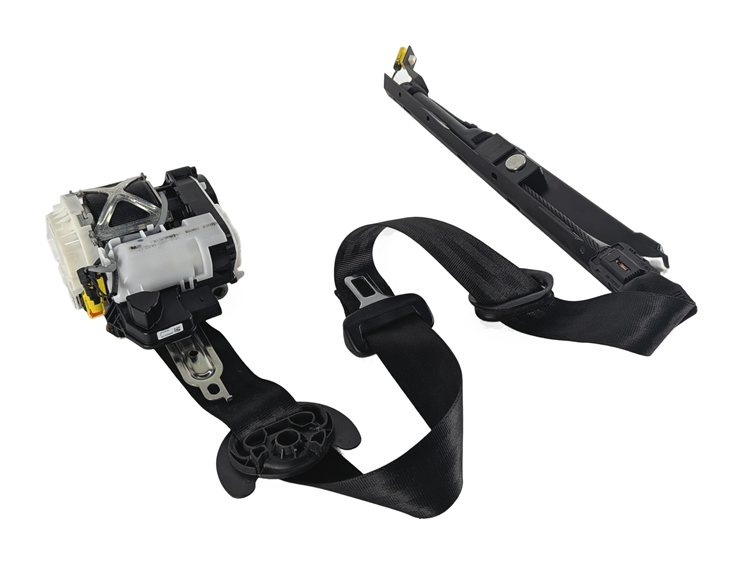 16-18 AUDI A3 E-TRON (8VF) FRONT RIGHT PASSENGER SEATBELT RETRACTOR (Black)