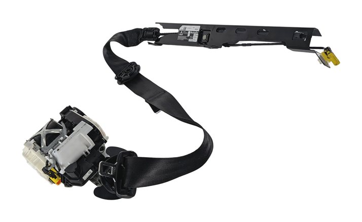 2016-2018 AUDI A3 E-TRON (8VF) FRONT LEFT DRIVER SEATBELT RETRACTOR (Black)