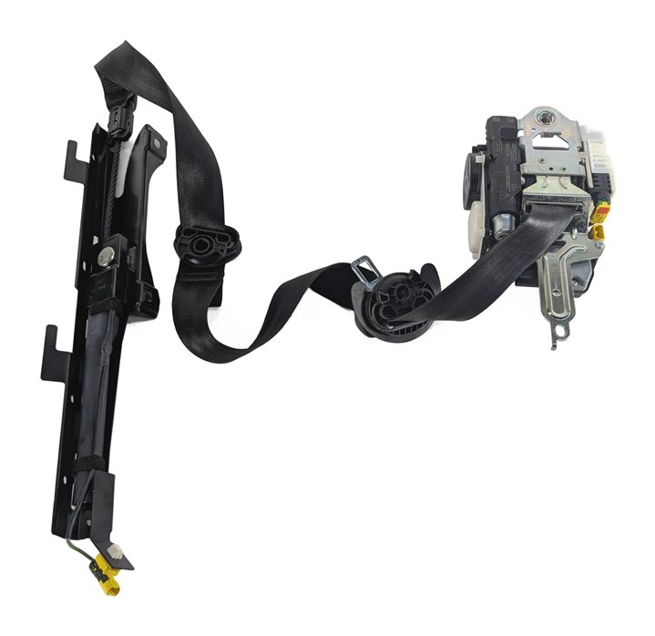 Thumbnail 7: 2016-2018 AUDI A3 E-TRON (8VF) FRONT LEFT DRIVER SEATBELT RETRACTOR (Black)