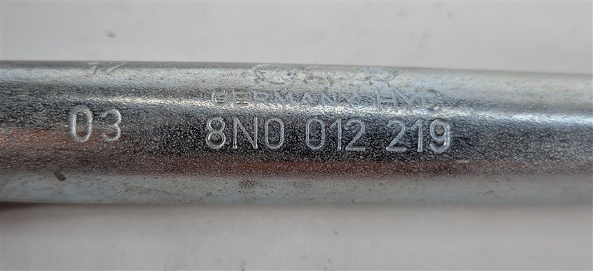 Thumbnail 11: 2015-2020 AUDI A3 S3 (8V 8Y) SPARE TIRE JACK LUG WRENCH TOW HOOK TOOL SET