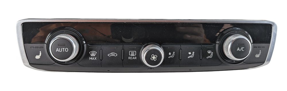 Thumbnail 2: 16-18 AUDI A3 E-TRON (8VF) FRONT HEATER A/C TEMPERATURE CLIMATE CONTROL PANEL