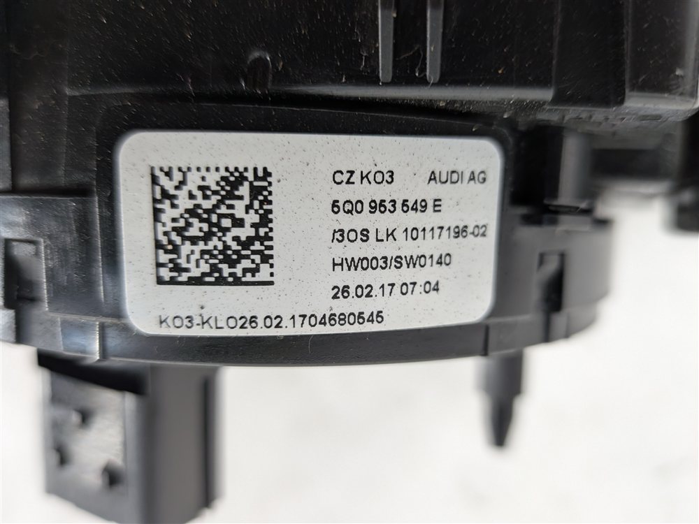 Thumbnail 10: 2016-2018 AUDI A3 E-TRON (8VF) BLINKER WIPER CRUISE COLUMN COMBINATION SWITCH
