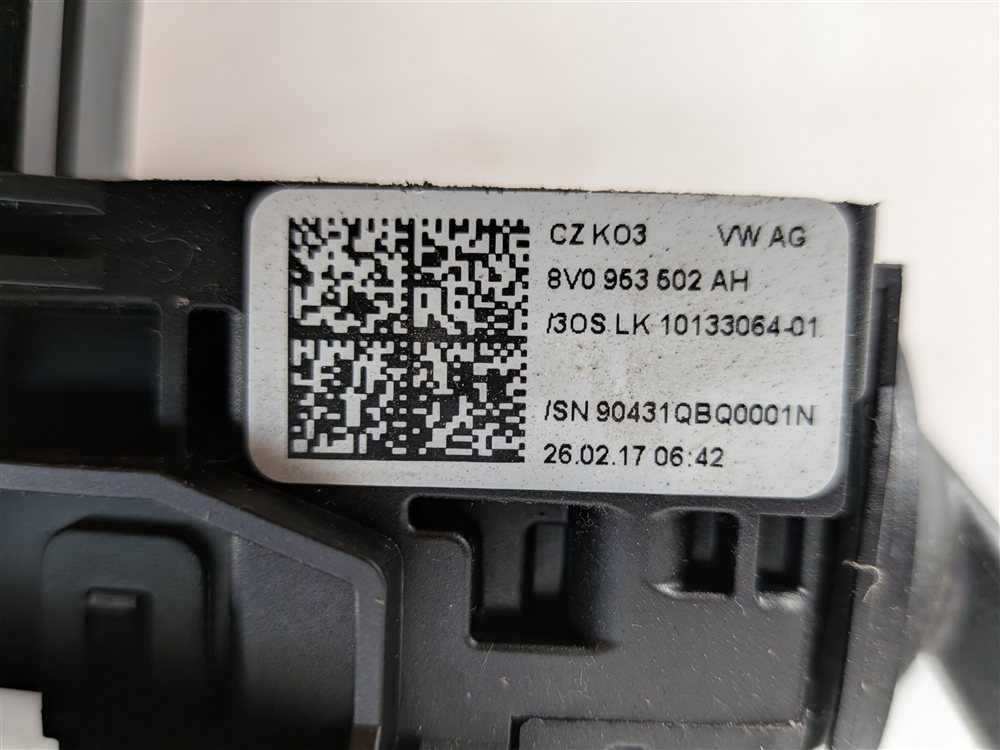 Thumbnail 9: 2016-2018 AUDI A3 E-TRON (8VF) BLINKER WIPER CRUISE COLUMN COMBINATION SWITCH