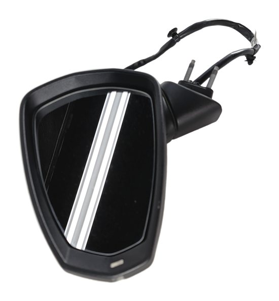 Thumbnail 5: 16-18 AUDI A3 E-TRON 8VF FRONT LEFT DRIVER HEATED BLIND SPOT DOOR MIRROR (Gray)