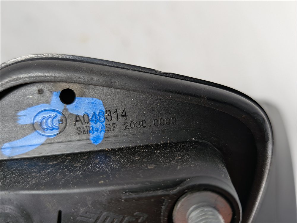 Thumbnail 9: 16-18 AUDI A3 E-TRON 8VF FRONT LEFT DRIVER HEATED BLIND SPOT DOOR MIRROR (Gray)