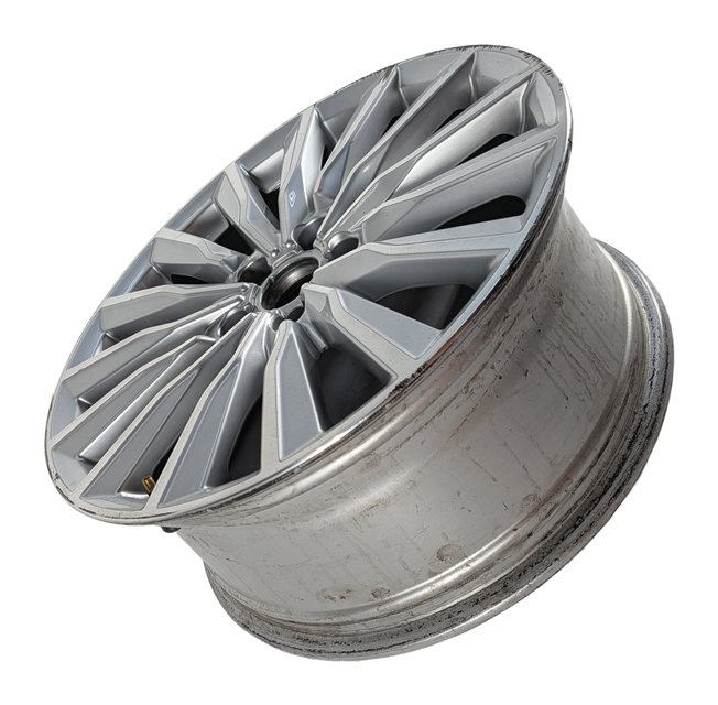 Thumbnail 5: 2016-2018 AUDI A3 E-TRON (8V) 18x7.5 INCH 15 SPOKE TURBINE ALLOY WHEEL RIM