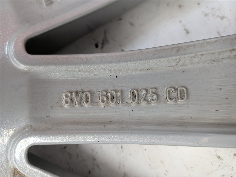 Thumbnail 8: 2016-2018 AUDI A3 E-TRON (8V) 18x7.5 INCH 15 SPOKE TURBINE ALLOY WHEEL RIM