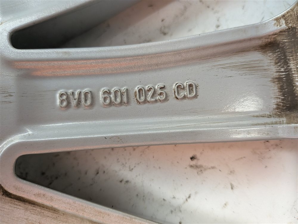 Thumbnail 8: 2016-2018 AUDI A3 E-TRON (8V) 18x7.5 INCH 15 SPOKE TURBINE ALLOY WHEEL RIM