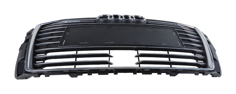 Thumbnail 3: 16-18 AUDI A3 E-TRON (8VF) HYBRID FRONT CENTER MAIN AIR VENT GRILLE w/ EMBLEM