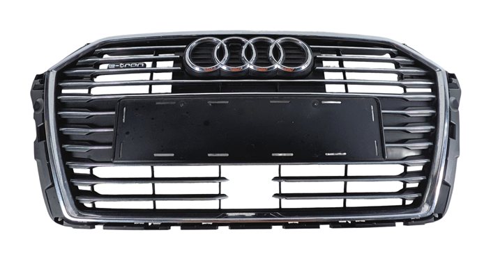 Thumbnail 4: 16-18 AUDI A3 E-TRON (8VF) HYBRID FRONT CENTER MAIN AIR VENT GRILLE w/ EMBLEM