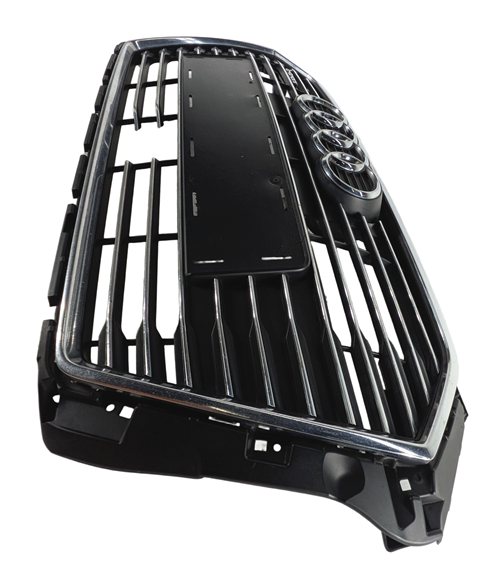 Thumbnail 5: 16-18 AUDI A3 E-TRON (8VF) HYBRID FRONT CENTER MAIN AIR VENT GRILLE w/ EMBLEM