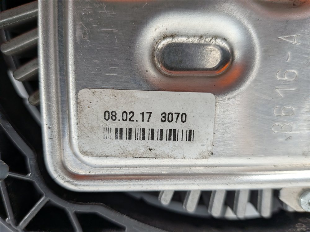 Thumbnail 10: 2016-2018 AUDI A3 E-TRON (8VF) HYBRID 1.4L ENGINE COOLING FAN w/ SHROUD