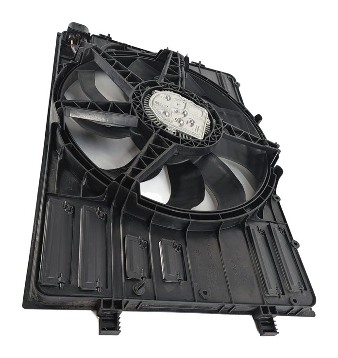 Thumbnail 5: 2016-2018 AUDI A3 E-TRON (8VF) HYBRID 1.4L ENGINE COOLING FAN w/ SHROUD