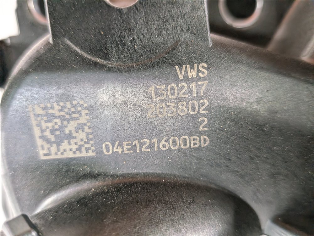 Thumbnail 10: 2016-2018 AUDI A3 (8V) 1.4L ENGINE PRIMARY WATER COOLANT PUMP ASSEMBLY