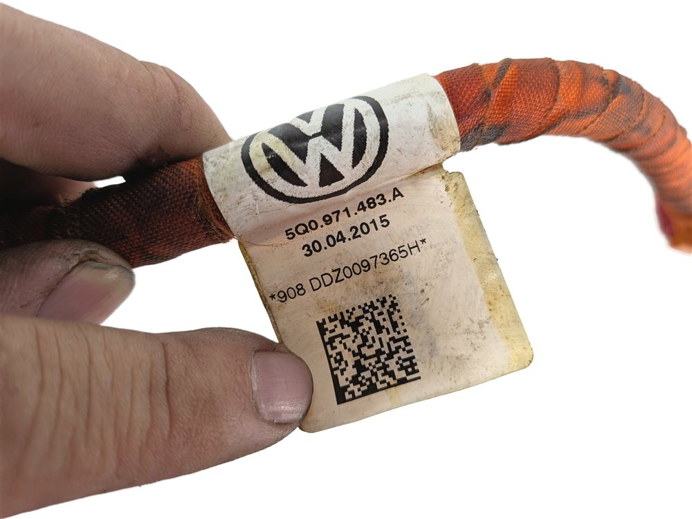 Thumbnail 9: 2016-2018 AUDI A3 E-TRON (8VF) HYBRID HV HIGH VOLTAGE BATTERY CHARGER CABLE