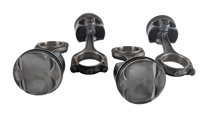 Thumbnail 6: 2016-2018 AUDI A3 8V SPORTBACK e-TRON 1.4L ENGINE PISTON w/CONNECTING ROD SET/4