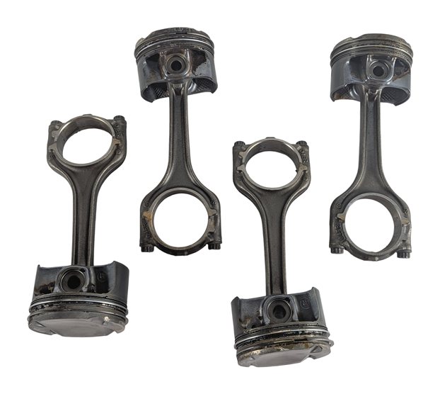 Thumbnail 7: 2016-2018 AUDI A3 8V SPORTBACK e-TRON 1.4L ENGINE PISTON w/CONNECTING ROD SET/4