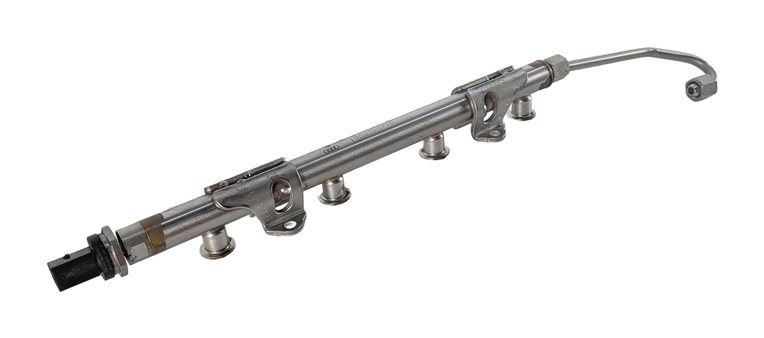 16-18 AUDI A3 E-TRON (8V) 1.4L HYBRID (CXUA) ENGINE FUEL RAIL w/ PRESSURE SENSOR
