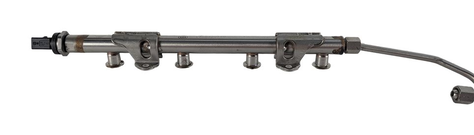 Thumbnail 2: 16-18 AUDI A3 E-TRON (8V) 1.4L HYBRID (CXUA) ENGINE FUEL RAIL w/ PRESSURE SENSOR