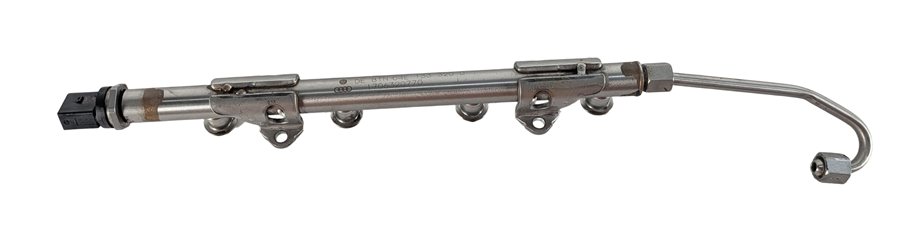 Thumbnail 3: 16-18 AUDI A3 E-TRON (8V) 1.4L HYBRID (CXUA) ENGINE FUEL RAIL w/ PRESSURE SENSOR