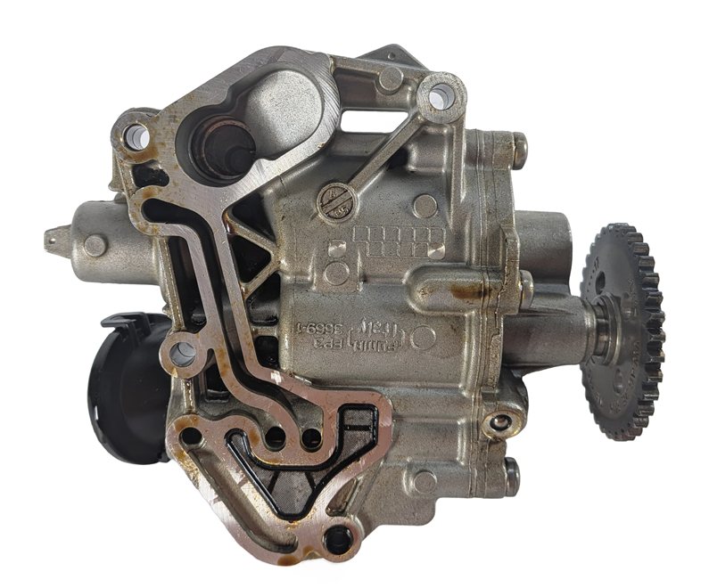 Thumbnail 5: 16-18 AUDI A3 E-TRON (8V) 1.4L HYBRID CXUA ENGINE OIL FLUID PUMP w/ PICKUP TUBE