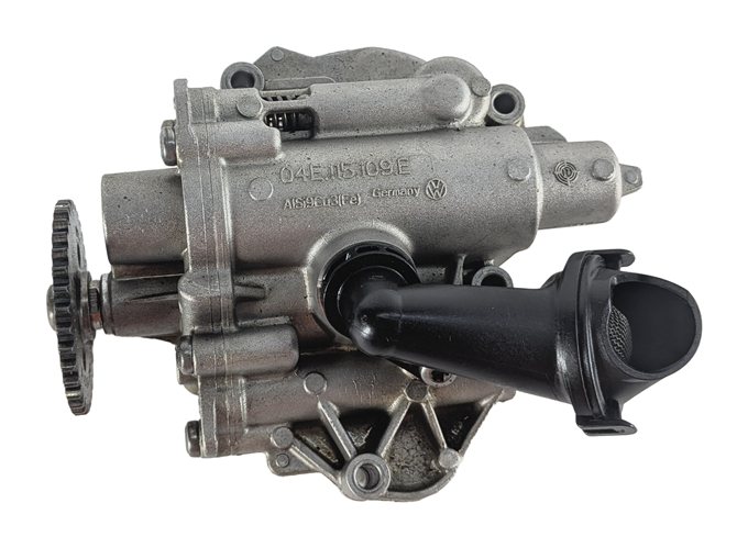 Thumbnail 6: 16-18 AUDI A3 E-TRON (8V) 1.4L HYBRID CXUA ENGINE OIL FLUID PUMP w/ PICKUP TUBE