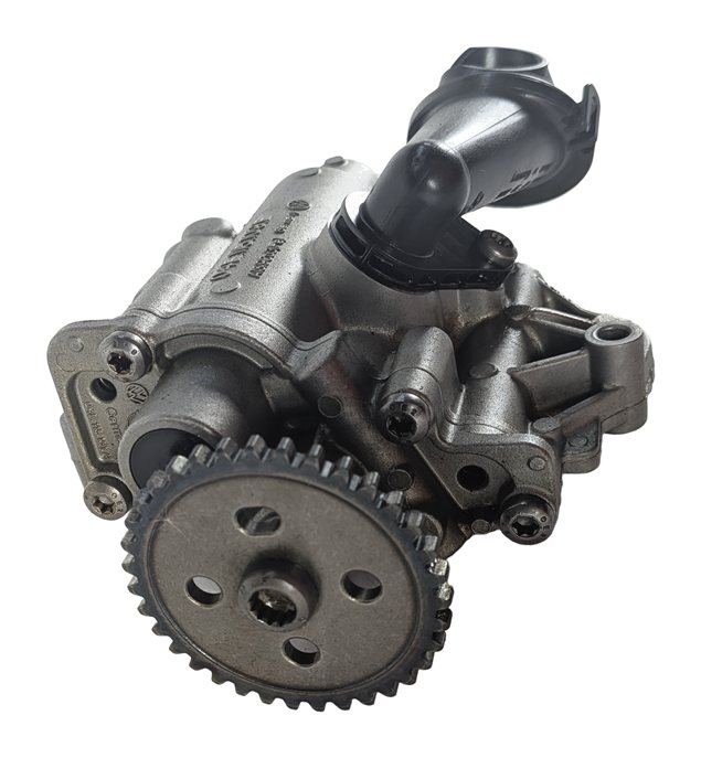 Thumbnail 7: 16-18 AUDI A3 E-TRON (8V) 1.4L HYBRID CXUA ENGINE OIL FLUID PUMP w/ PICKUP TUBE