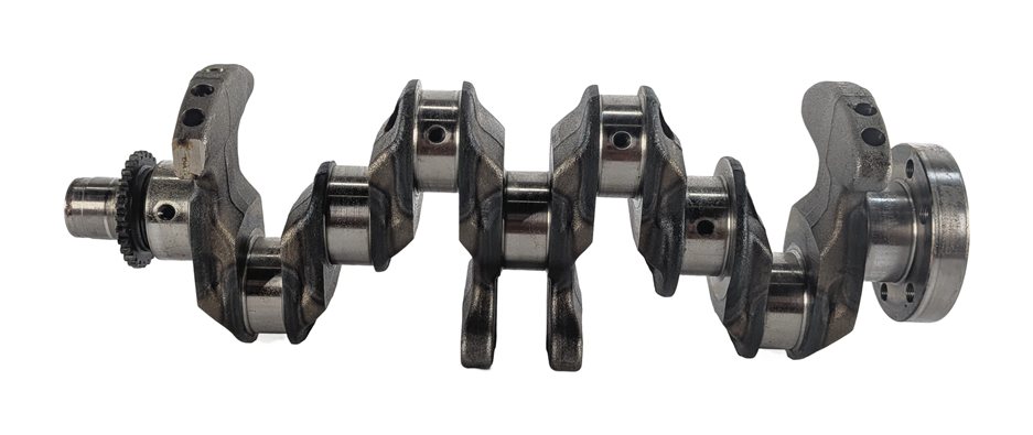 Thumbnail 6: 16-18 AUDI A3 E-TRON (8V) 1.4L HYBRID (CXUA) ENGINE MOTOR CRANK SHAFT CRANKSHAFT
