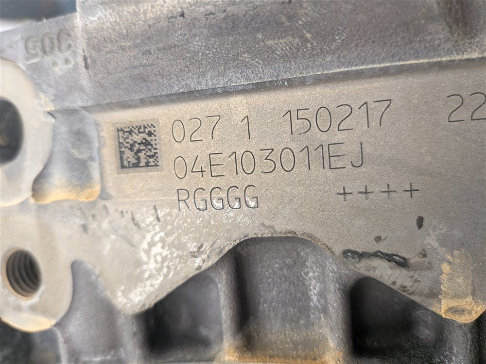 Thumbnail 11: 16-18 AUDI A3 E-TRON (8VF) HYBRID 1.4L CXUA ENGINE CYLINDER BLOCK