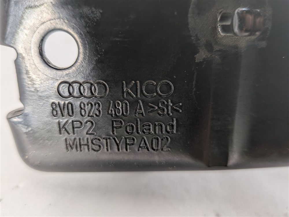 Thumbnail 8: 2016 AUDI A3 (8V) FRONT HOOD BONNET LID LOCK LATCH SAFETY CATCH 8V0823480